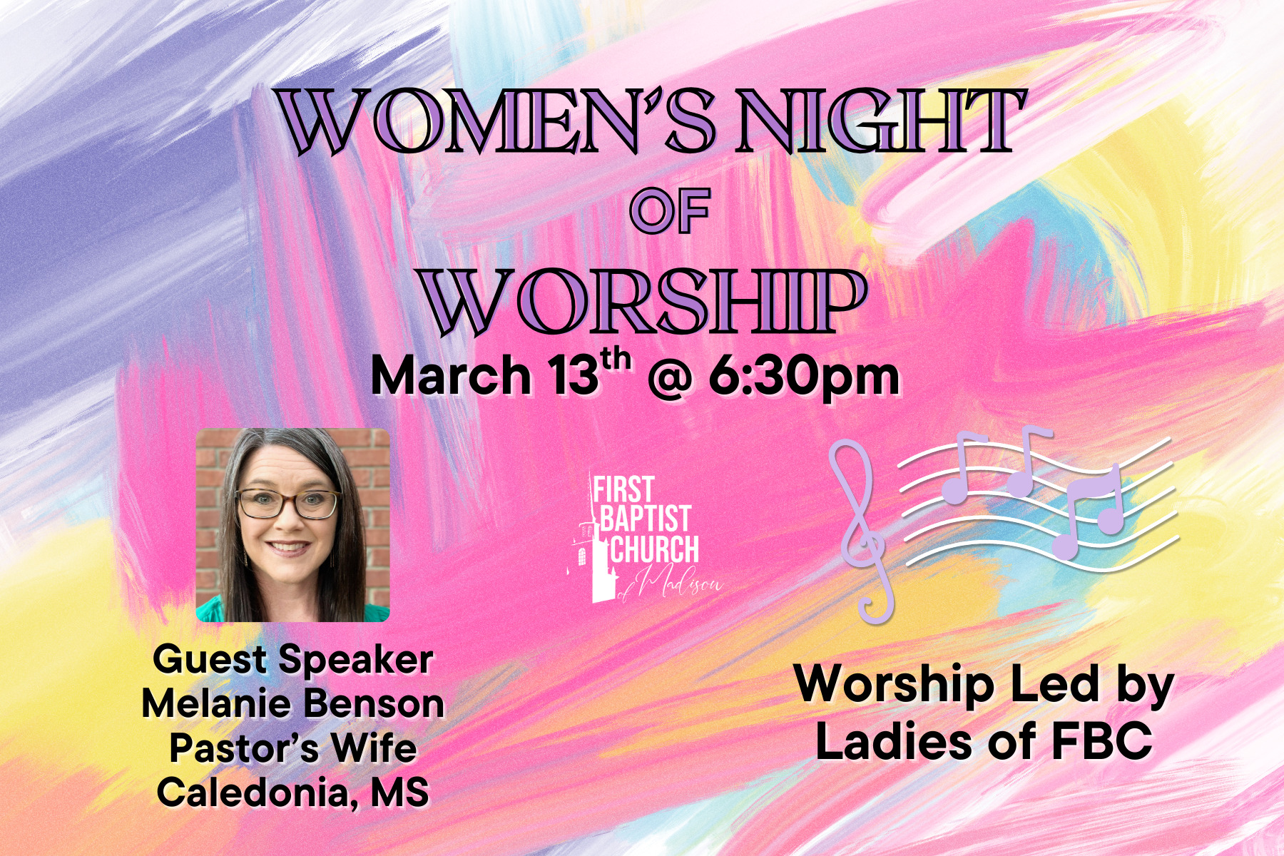 Bright Paint Brush Thank You Card