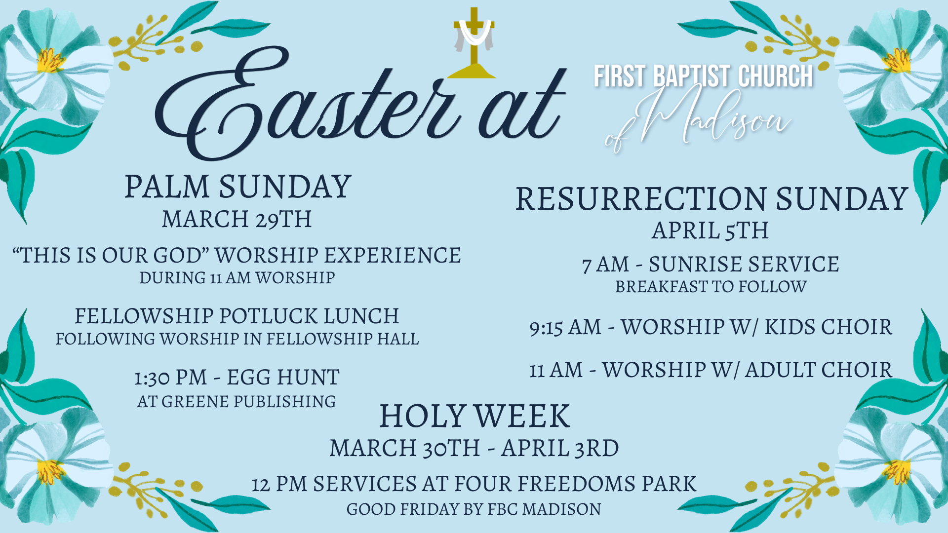 Easter 2026 Graphics